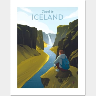 Travel to Iceland Posters and Art